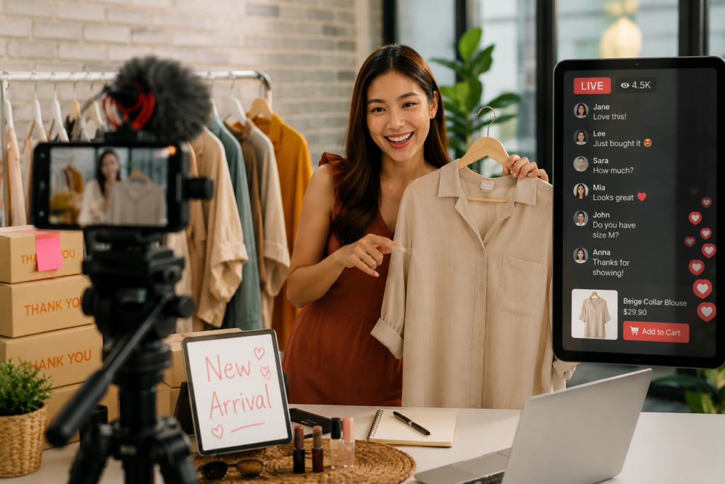 Live Shopping Is More Than a Livestream